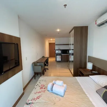 A307 Flat Com Tv A Cabo No Coracao De Brasilia Exterior photo